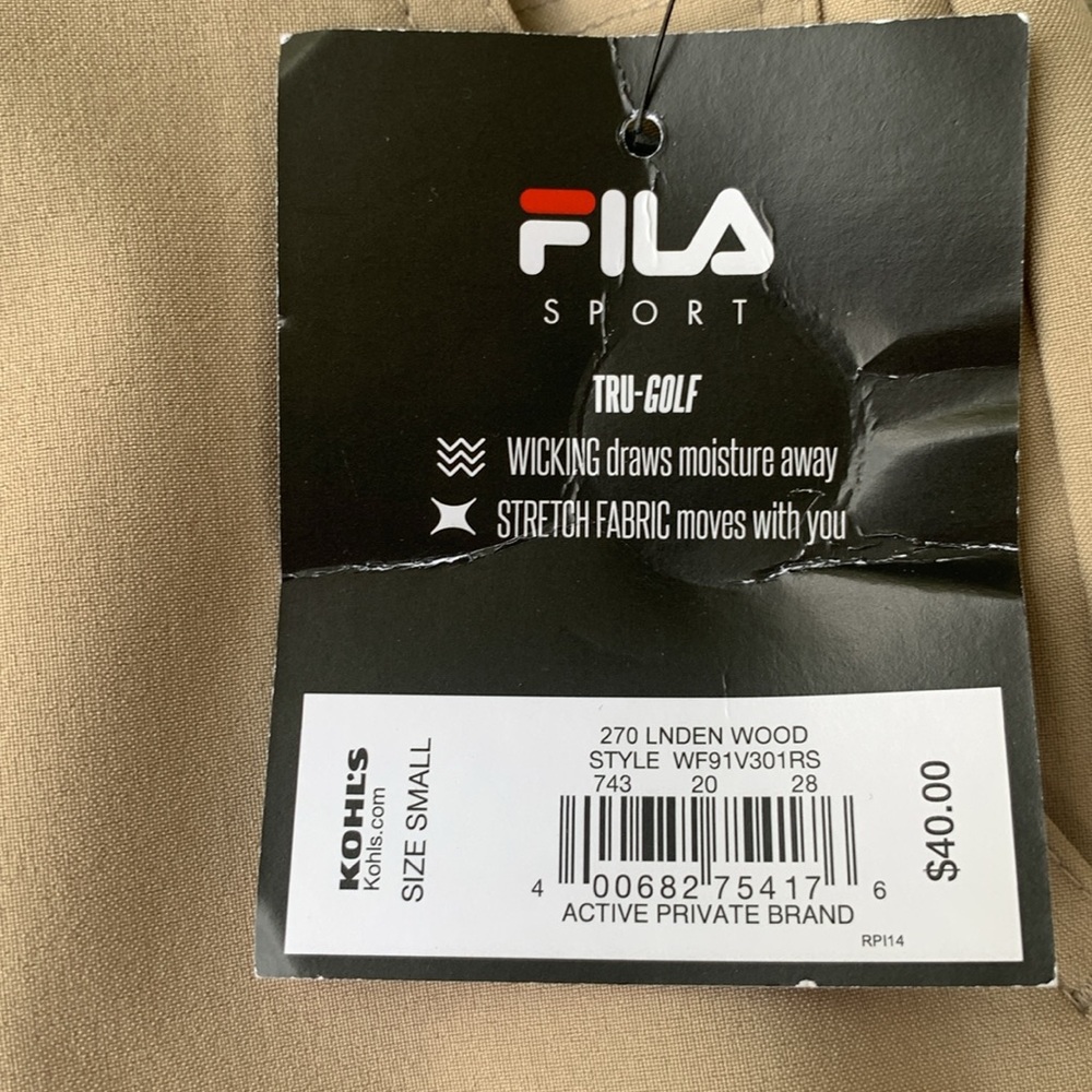 Fila Sport Tru Golf Shorts - Picture 3 of 11